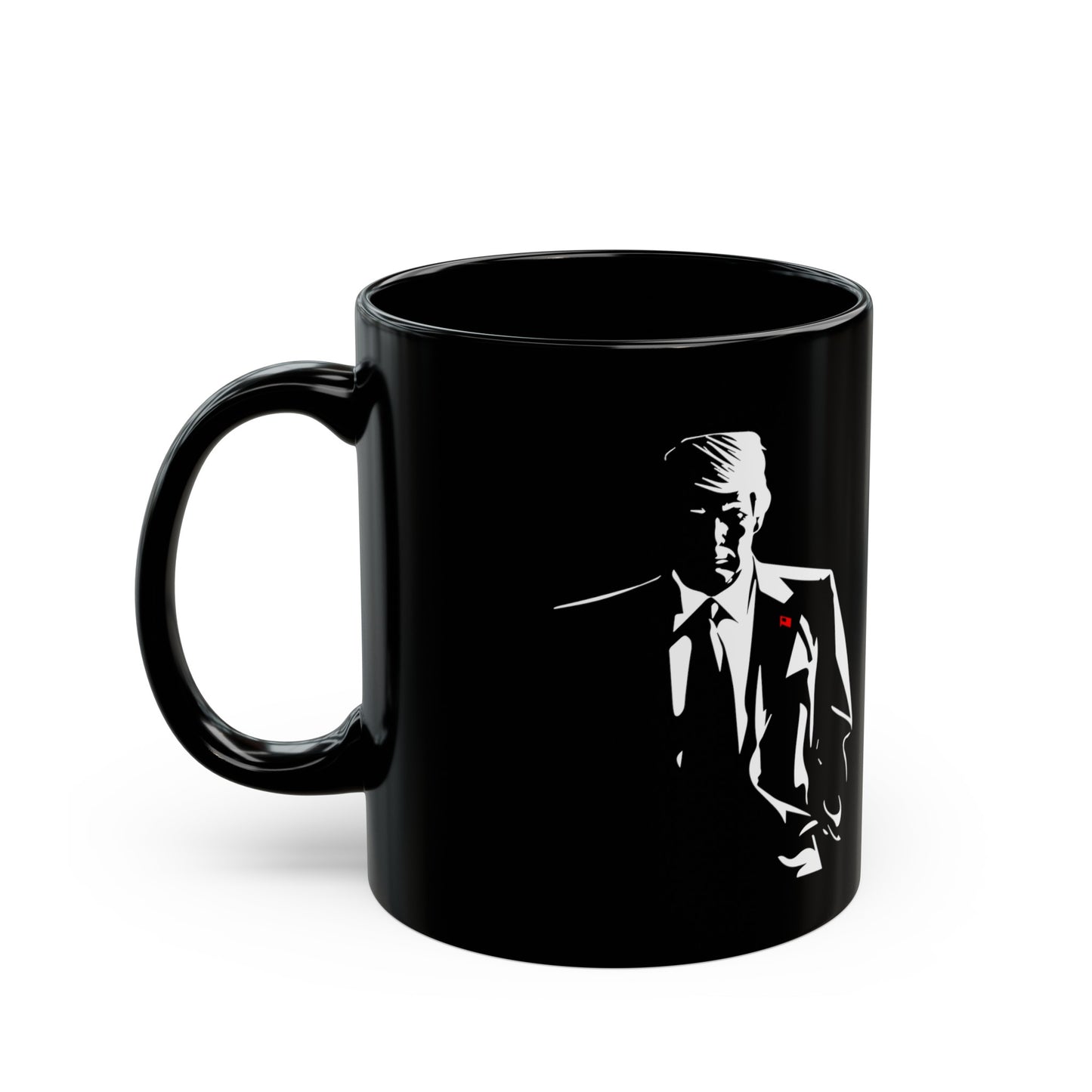 Trump 11oz Black Coffee Mug